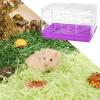 Chinchilla Cage, Ventilated Small Animal Habitat with Removable Bottom view 3