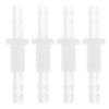 HOPESPANNER Plastic Hose Fittings 5/32" to 5/32" Hose ID M8 Thread Bulkhead Fitting PP 4 Pack view 1