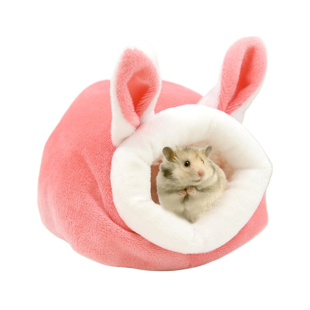 Hamster Bed and Chinchilla Hut with Rabbit Ears