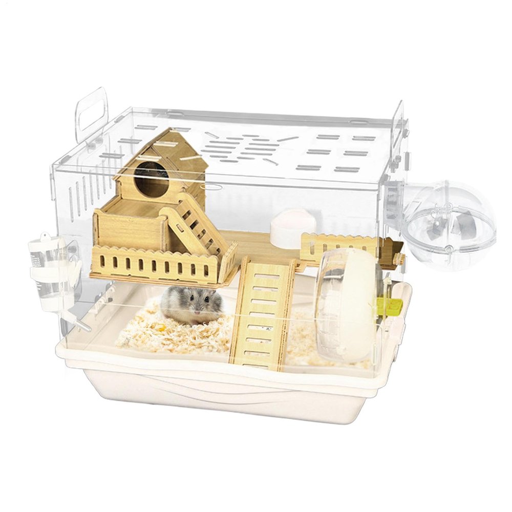 Clear Hamster Habitat, Large Hamster Cage