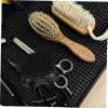 Barber Neck Duster Brush for Hair and Beard, Black view 4