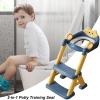 2-in-1 Toddler Toilet Training Seat with Step Stool view 2