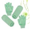2 Pairs of Fabric and Gel Exfoliating Cosmetic Gloves view 3