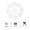 6-Count Child Safety Locks for Cabinets and Drawers, White view 3