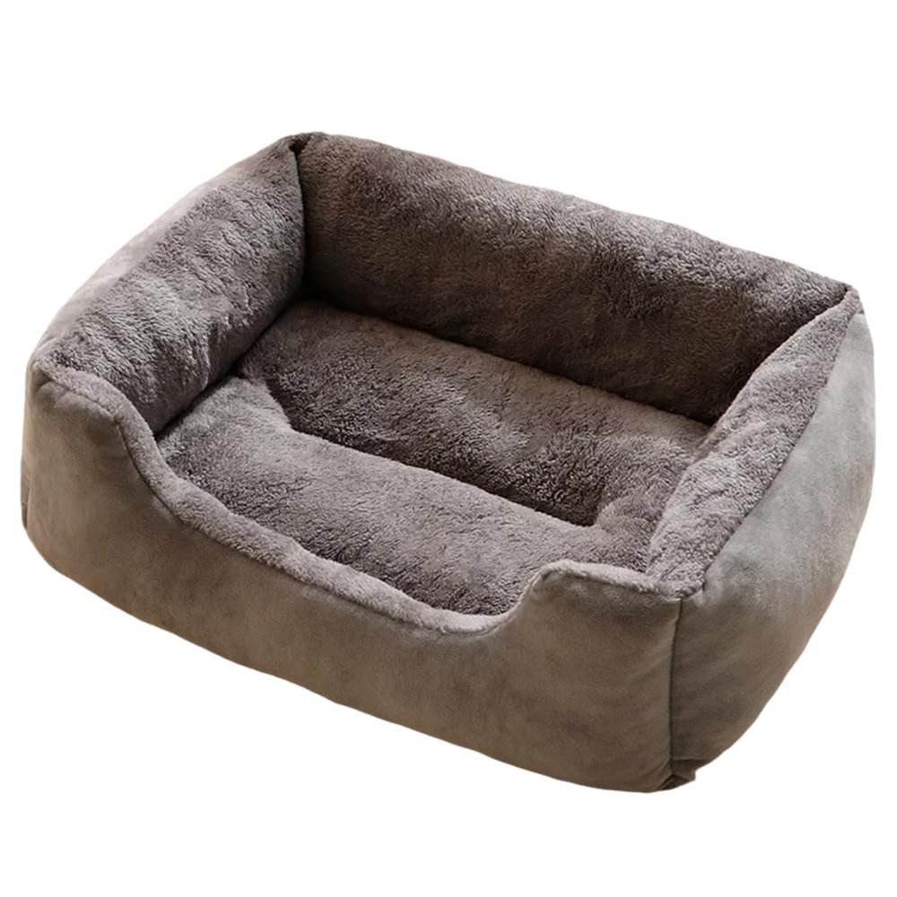 Qusedwey Thickened Crate Bed, Warm Cat Crate, Washable, All-Season, for Small, Medium, and Large Crates