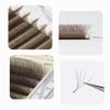 ANNAFRIS 5D W Premade Fan Eyelash Extensions, Russian Volume, Brown, 0.07 D, 8–15 mm view 3