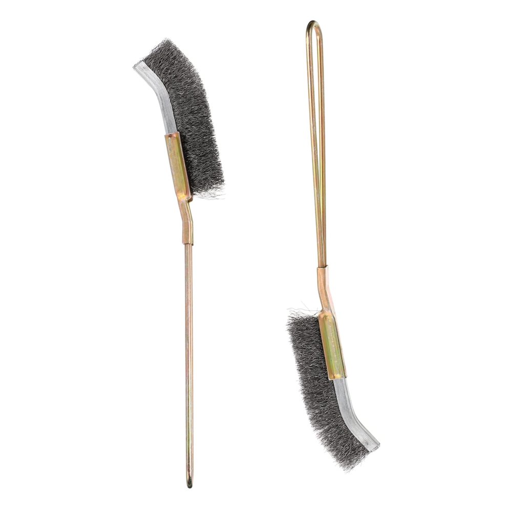 Veemoon 2-Pack Bird Cage Brushes with Golden Copper Handle