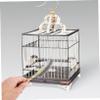 Veemoon 2-Pack Bird Cage Brushes with Golden Copper Handle view 2