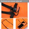 Foldable Portable Stainless Steel Rescue Stretcher, Orange view 3