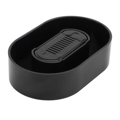Beard Trimmer Rinse Tool, Portable Razor Cleaner for Manual Beard Clippers, Water-Resistant, Black
