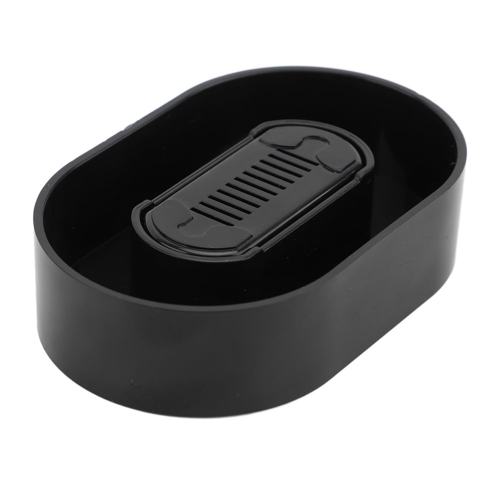 Beard Trimmer Rinse Tool, Portable Razor Cleaner for Manual Beard Clippers, Water-Resistant, Black