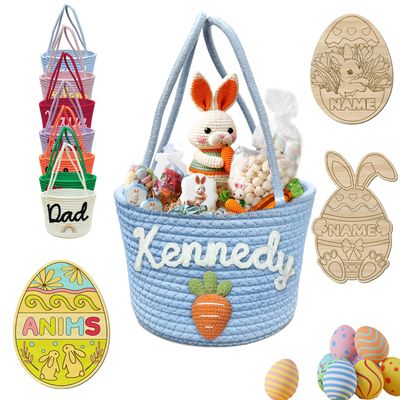 Personalized Easter Basket for Kids with Name