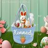 Personalized Easter Basket for Kids with Name view 2