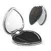 InOmak Programmer Programming Code Travel Makeup Mirror, Portable Pocket Mirror, Double-Sided Magnifying Cosmetic Mirror view 1