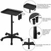 Hairdressing Trolley with Height-Adjustable Aluminum Alloy Tray, 5 Wheels view 2