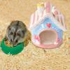 House-Shaped Ceramic Hamster Hideout Bed view 2