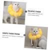 Sosoport Adjustable Cat Recovery Collar with Sunflower Pattern view 2