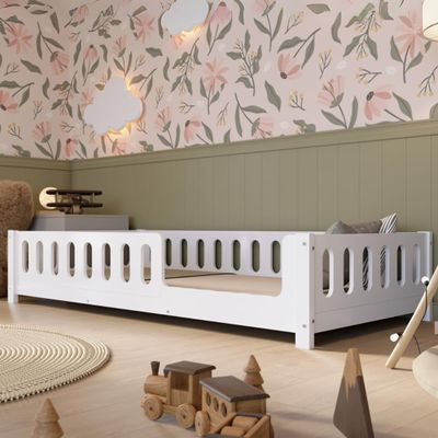 Crazy Pine Montessori Toddler Bed Crazy Ethan 80 x 160 cm - Right-Side Entry