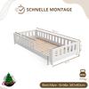 Crazy Pine Montessori Toddler Bed Crazy Ethan 80 x 160 cm - Right-Side Entry view 2