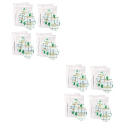 FRCOLOR 2 Sets Hydrocolloid Heel Pads, 16 Pieces Each, Gel Heel Socks for Women with Cracked Heels and Shoe Protection