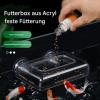 AlpenLife Basics Fish Food Dispenser - User-Friendly Acrylic Feeder view 3