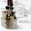 LiteTour Rotating Desk Organizer with Multiple Compartments for Makeup, Skincare, and Office Supplies view 4