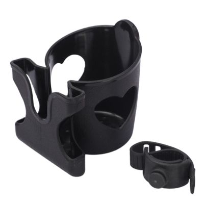 Walker and Stroller Drink Holder, 8.5 cm Phone Holder, 360° Rotation, for Wheelchairs