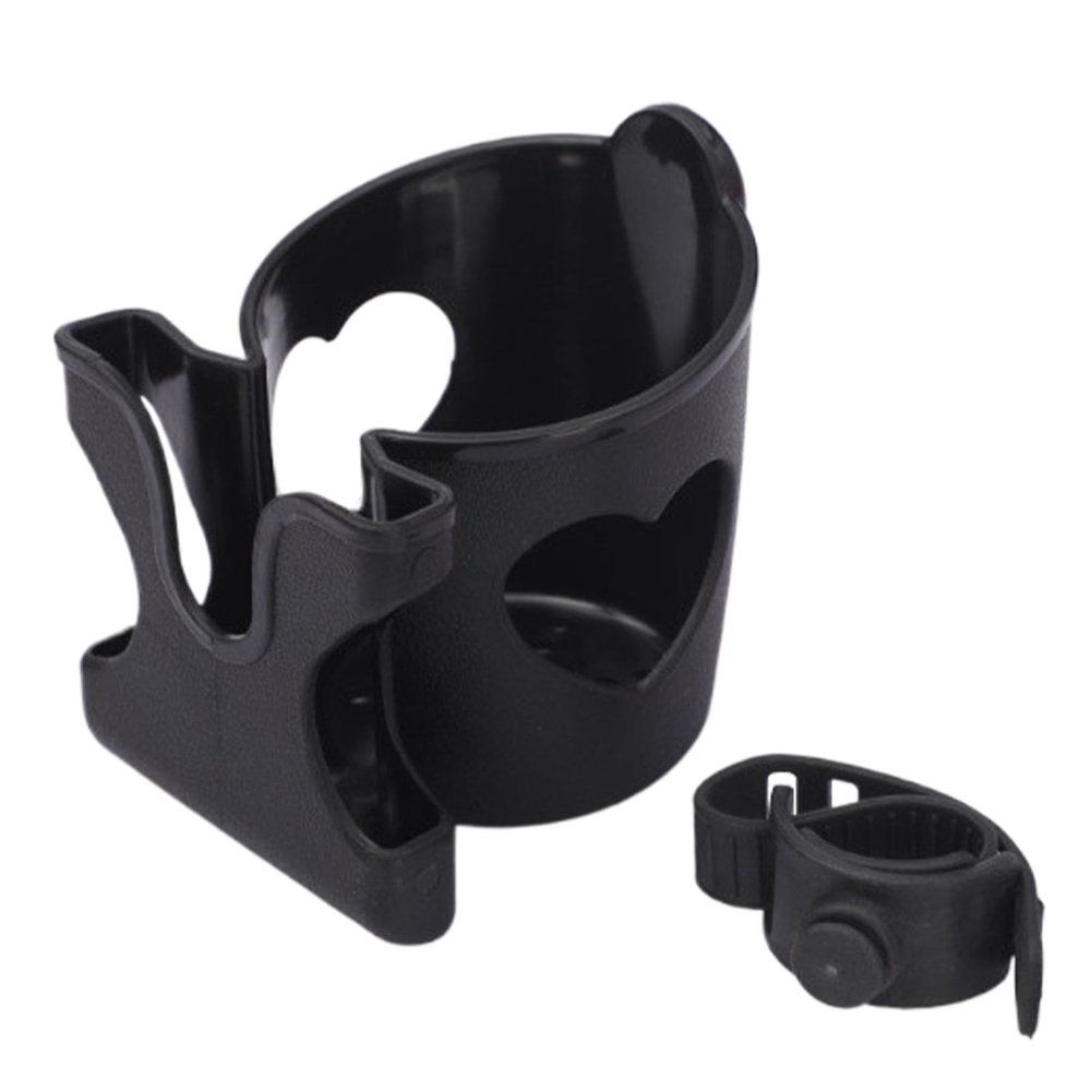 Walker and Stroller Drink Holder, 8.5 cm Phone Holder, 360° Rotation, for Wheelchairs