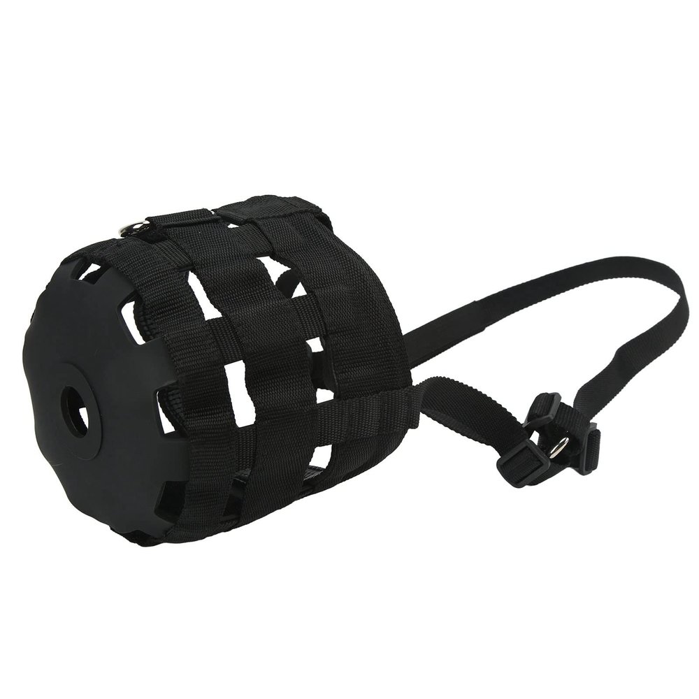 Easy-Breathing Horse Muzzle Cover with Large Holes, Anti-Biting Muzzle