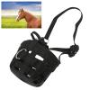 Easy-Breathing Horse Muzzle Cover with Large Holes, Anti-Biting Muzzle view 2