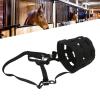 Easy-Breathing Horse Muzzle Cover with Large Holes, Anti-Biting Muzzle view 3