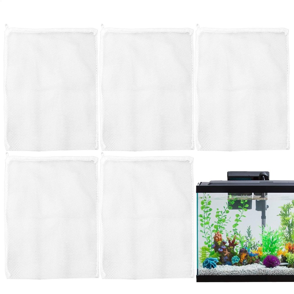 Aquarium Mesh Bag - 5 Pack Filter Media