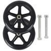 Universal Thicker Front Wheels for Wheelchairs, Solid 8-Inch-Bearing Replacement Wheels view 1