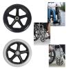Universal Thicker Front Wheels for Wheelchairs, Solid 8-Inch-Bearing Replacement Wheels view 4