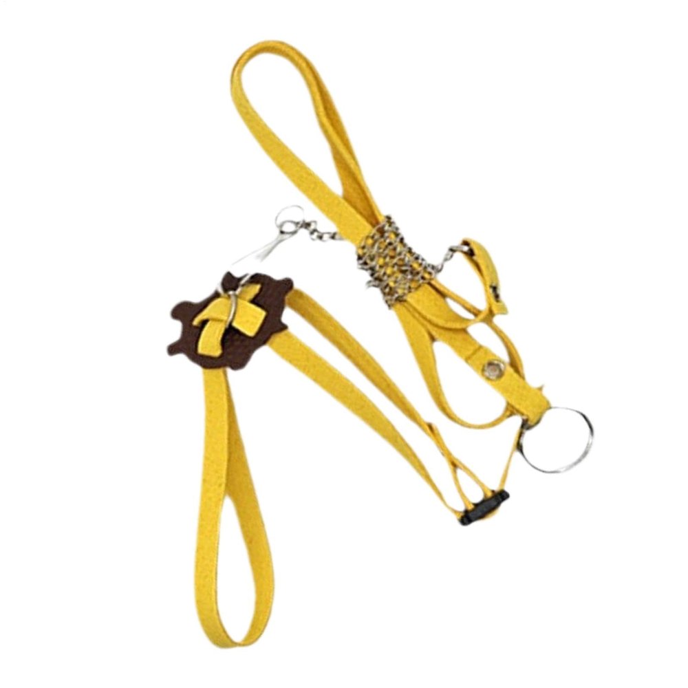 Adjustable Leash for Harness, PU Leather