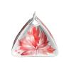 Red Maple Leaf Leather Tissue Box for Nightstands, Workbenches, and Desks view 3