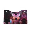 Leather Tissue Box with Butterflies and Flowers view 2