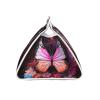 Leather Tissue Box with Butterflies and Flowers view 3