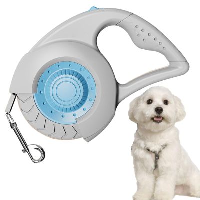 Retractable Dog Leash, Chew-Resistant, Lock/Release, Non-Slip Handle, 5