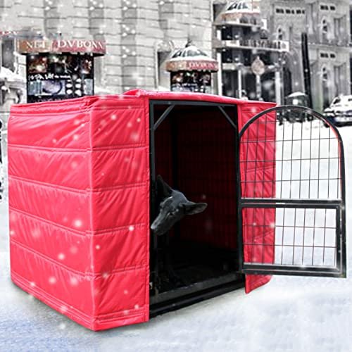 WLCNYL Insulated Dog Crate Cover for Wire Cages, 24–48 Inches