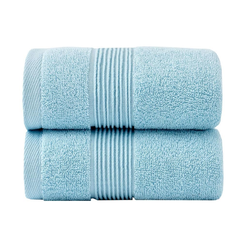 2-Pack Pure Cotton Facial Washcloths for Adults