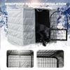 WLCNYL Insulated Dog Crate Cover for Wire Crates, 24–48 in view 2