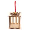 Portable Wooden Cricket Cage for Children, Beige, 1 Piece view 1