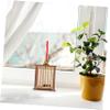 Portable Wooden Cricket Cage for Children, Beige, 1 Piece view 3