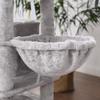 Hoppa! - Large Cat Tree - 3 Cat Caves - Gray view 4