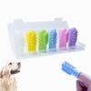 6-Pack Dog Finger Toothbrush Set view 1