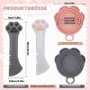 TYBYBB 2-Piece Cat Food Spoon and Can Lid Set, Silicone view 3