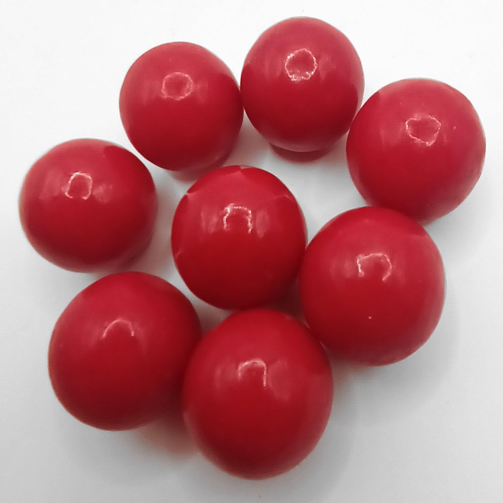 1 kg Wild Cherry Chewing Gum, 24 mm, Cherry Flavor