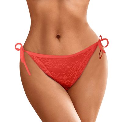 Women's Black Lace Thong Sexy Lingerie Underwear