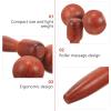 Healvian 5-Piece Wooden Facial Massage Roller Set for Face, Eyes, Neck, Shoulders and Legs view 4